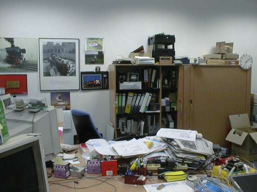 ...my home is my office...